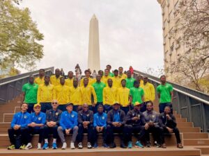 Benín se lleva de Buenos Aires una fiesta, un mate y la imagen del dios Messi