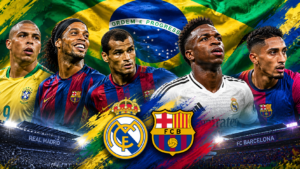 De Ronaldo a Raphinha: la samba brasileña que domina El Clásico
